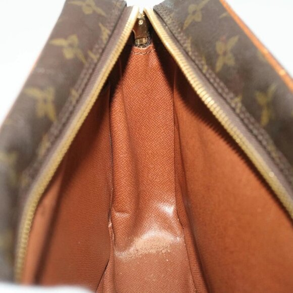 LOUIS VUITTON Monogram Compiegne 28 Clutch Bag M51845 LV Auth 40466 - Picture 14 of 16